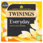 Twinings Everyday Tea 80 Tea Bags 80 per pack