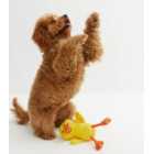 Yellow Duck Rope Dog Toy