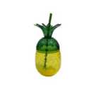 Nutmeg Outdoors Pineapple Bottle With Straw