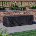 Garden Vida Black Outdoor Garden Furniture Cover Waterproof 207 x 74 x 65 cm