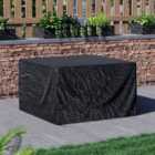 Garden Vida Black Outdoor Garden Furniture Cover Waterproof 123 x 120 x 76 cm