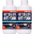 ULTIMA-PLUS XP Hot Tub & Spa Anti Foam - Removes Surface Foam Quickly and Easily - Suitable For All Hot Tubs 2L