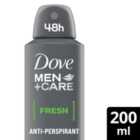 Dove Men+Care Antiperspirant Deodorant Fresh Aerosol 200ml