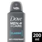Dove Men+Care Antiperspirant Deodorant Classic Aerosol 200ml