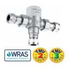 Commercial Hot Water 22mm TMV3 Thermostatic Blending Mixing Valve Under Sink