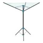 Jvl 3 Arm Portable Free Standing Rotary Airer, 16 Metre