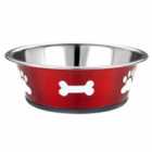 Classic Posh Paws Dish Red 2500Ml - Twin Pack