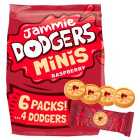 Jammie Dodgers Raspberry Biscuits Minis Multipack 6 per pack