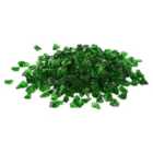 Teamson Home 4kg Tempered Fire Glass, Lava Rocks for Outdoor Gas Fire Pit, Garden Accessories - Green