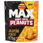 Walkers Max Peanuts Jalapeno & Cheese, 175g