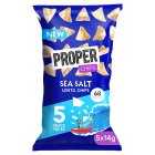 Proper Chips Sea Salt Lentil Chips, 5x14g