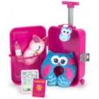 Sophias By Teamson Kids Travel Accessories Plus Suitcase Set For 18" Dolls