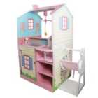 Olivia's Little World - Olivia's Classic Doll Changing Station Dollhouse-pink