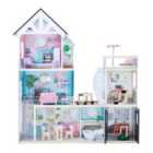 Olivia's Little World By Teamson Kids 3-story Dreamland Dollhouse With Elevator