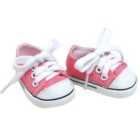 Sophias By Teamson Kids Light Pink Canvas Sneaker Shoe With Laces For 18" Dolls