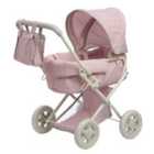 Olivia's Little World Polka Dots Princess Deluxe Baby Doll Stroller Pink