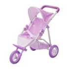Olivia's Little World Twinkle Stars Doll Jogging Stroller Purple