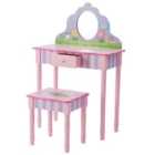 Fantasy Fields Kids Furniture Magic Garden Play Vanity Table And Stool Set