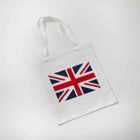 Kings Coronation Union Jack Design Cotton Tote Bag