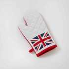 Kings Coronation Union Jack Design Cotton Oven Glove