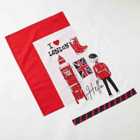 Kings Coronation London Design Set Of 2 Tea Towels
