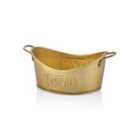 Rozi Bread Basket - Gold