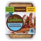 Cauldron 6 Cumberland Vegetarian Sausages, 276g