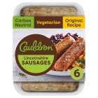 Cauldron 6 Lincolnshire Vegetarian Sausages, 276g