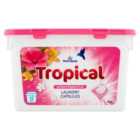 Morrisons Tropical Lychee & Passionfruit Laundry Washing Capsules 21 per pack