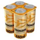 Strongbow Tropical Cider Cans 4 x 440ml