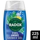 Radox Feel Awake Mood Boosting 2-in-1 Shower Gel & Shampoo 225ml