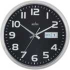 Acctim Supervisor Black 32cm Wall Clock