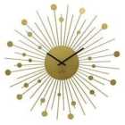 Acctim Brielle Brass Wall Clock