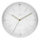 Acctim Solna White 28cm Wall Clock