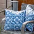 Streetwize Outdoor Pair of Scatter Cushions Kaleidoscope Blue