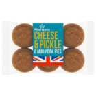 Morrisons Mini Pork Cheese & Pickle Pies 6 per pack