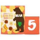 BEAR Paws Smoothies Peach & Banana Multipack Toddler Snack 5 per pack