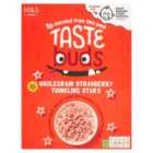 M&S Taste Buds Wholegrain Twinkling Strawberry Stars 375g