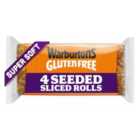 Warburtons Glutenfree Soft Sliced Seeded Rolls 4 x 240g