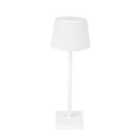 Wireless LED Table Lamp 4W (white Housing) Cct & Dimming Ip44