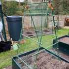 Gardenskill Cucumber Trellis And Pea Support Frame For Heavy Climbing Plants 1.5M X 0.75M X 1.4M