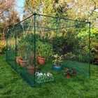 Gardenskill Fruit And Vegetable Garden Cage Kit With Bird Netting 2 X 1 X 1.25M