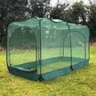 Gardenskill Giant Pop Up Crop Cage And Brassica Protection Cover 2.5 X 1.25 X 1.35M