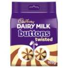 Cadbury dairy milk chocolate buttons twisted 105g