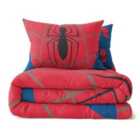 M&S Spiderman Web Bedset, Single, Red Mix