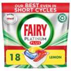 Fairy Platinum Plus Lemon Dishwasher Tablets 18 per pack