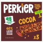 Perkier Cocoa 98Cals Bars 3 x 25g