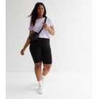 Curves High Waisted Cycling Shorts