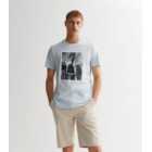 Only & Sons Pale Blue Photographic Logo T-Shirt