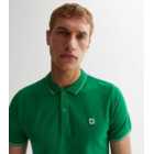 Only & Sons Green Slim Short Sleeve Polo Shirt
